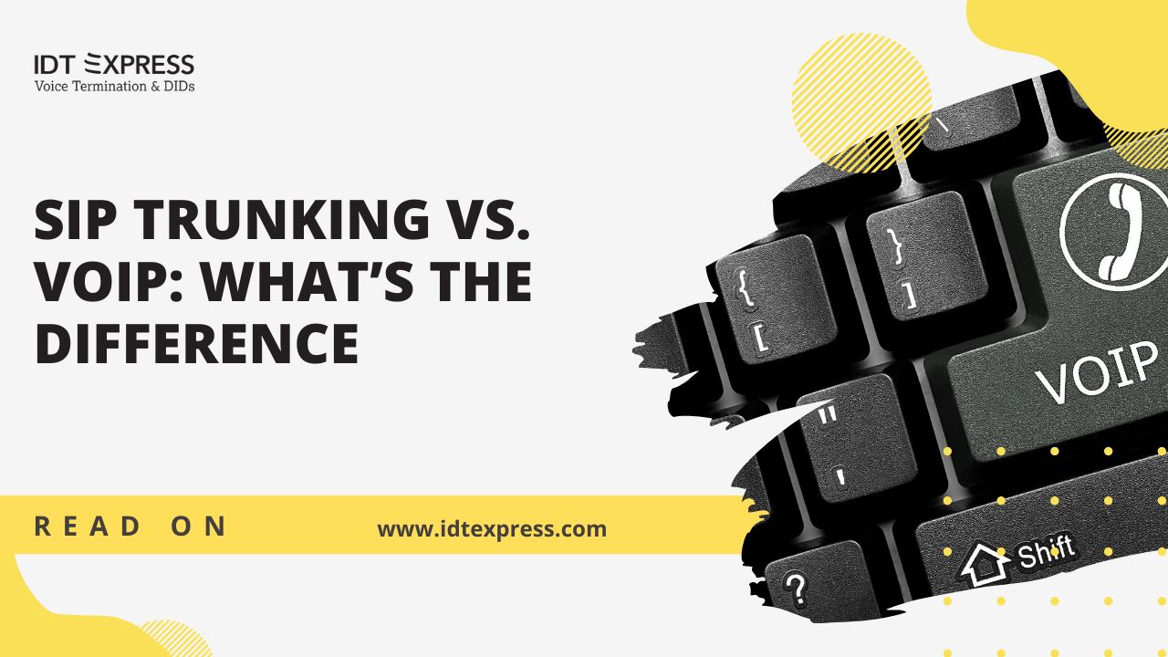 sip trunking vs voip
