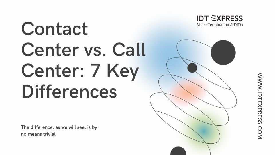 contact center vs call center