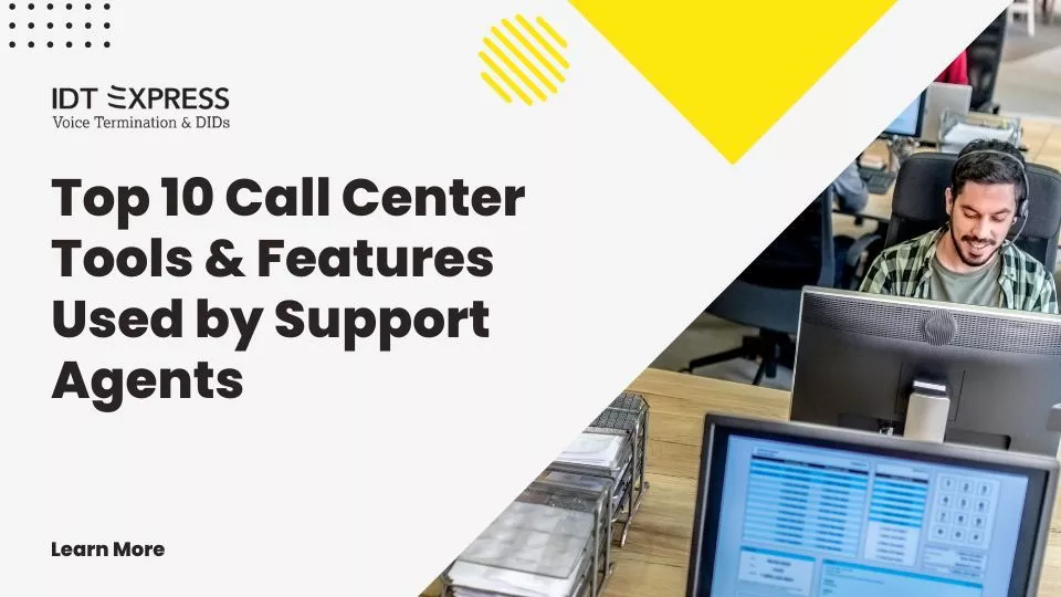 Top 10 des outils et fonctionnalités du centre d'appels utilisés par les agents de support