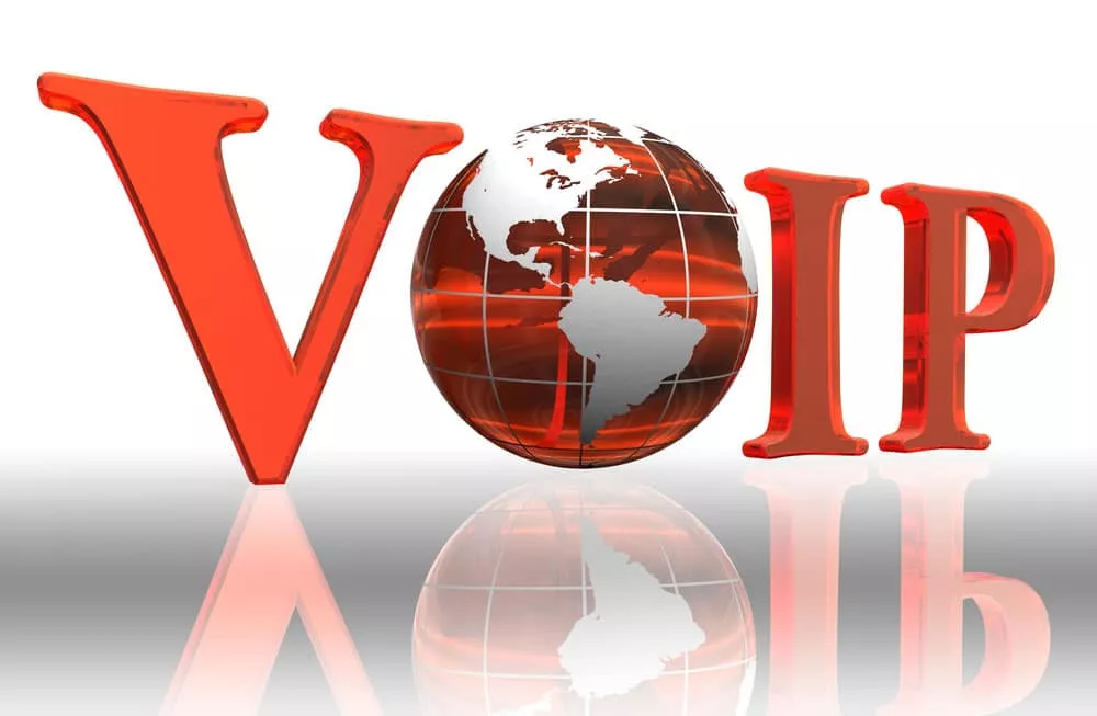 Red coloured VoIP around the world