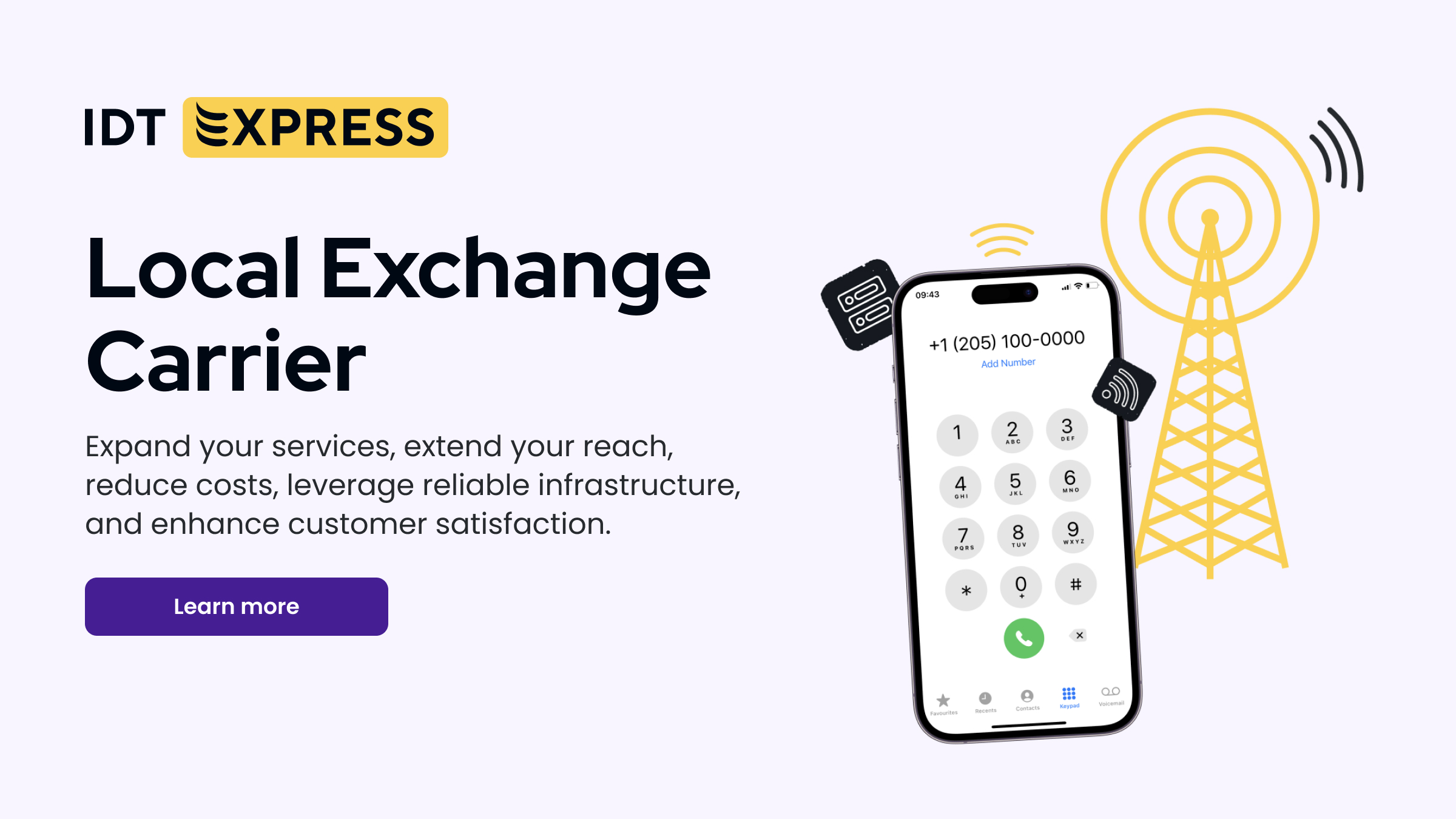 Competitive Local Exchange Carrier for Voice Termination