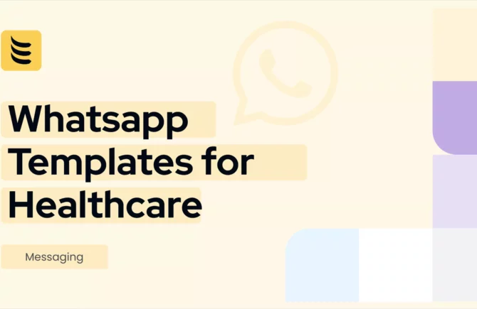 10 kostenlose WhatsApp-Benachrichtigungsvorlagen für das Gesundheitswesen