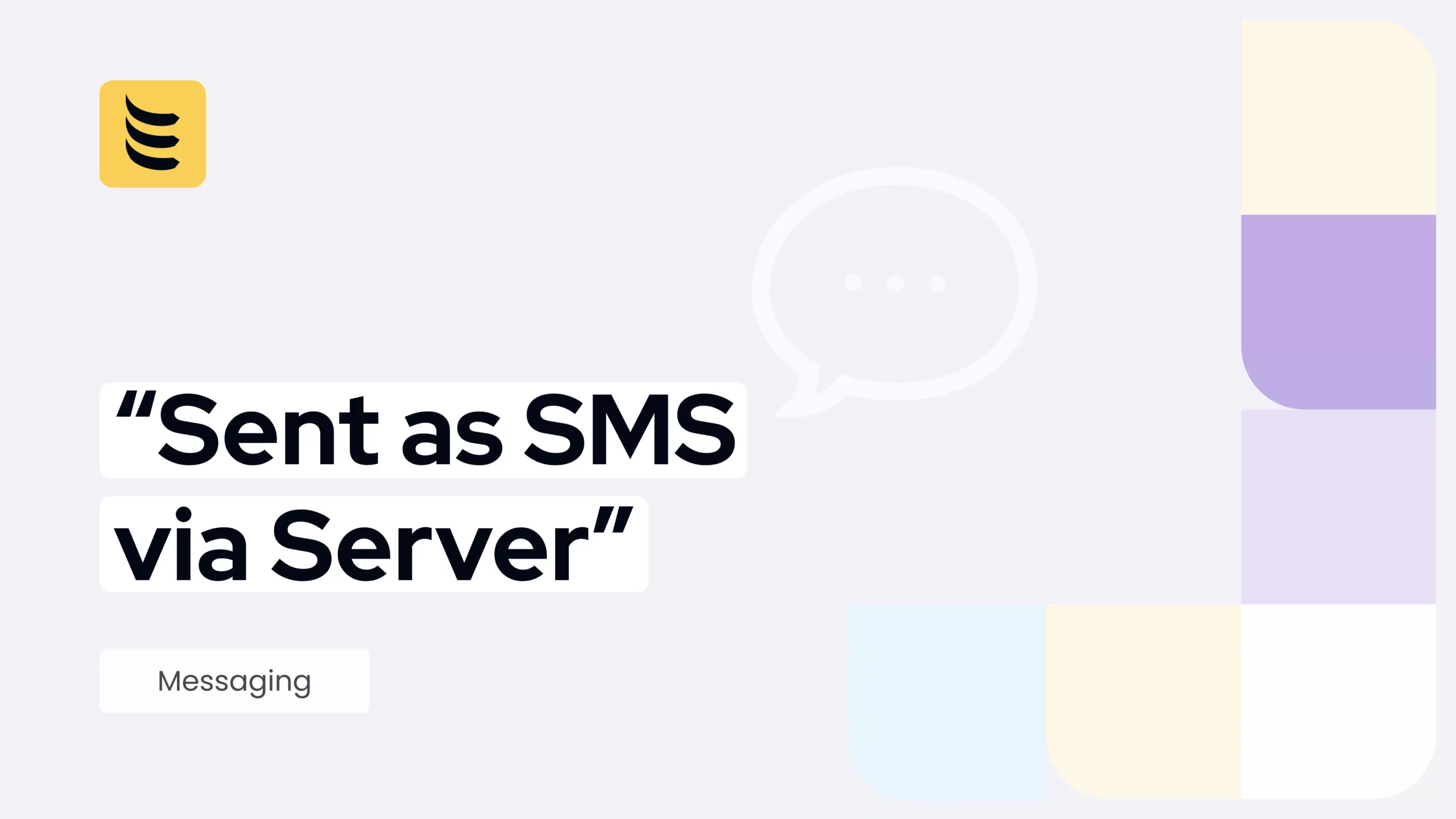 O que significa “Enviado como SMS via servidor”