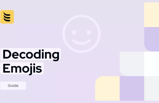Dekodierung-Emojis-Illustration