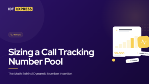 dimensionnement d'un pool de numéros de suivi d'appel